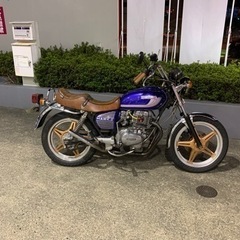 【ネット決済・配送可】CB250T 希少な卵型エンジン、ヤカンタンク