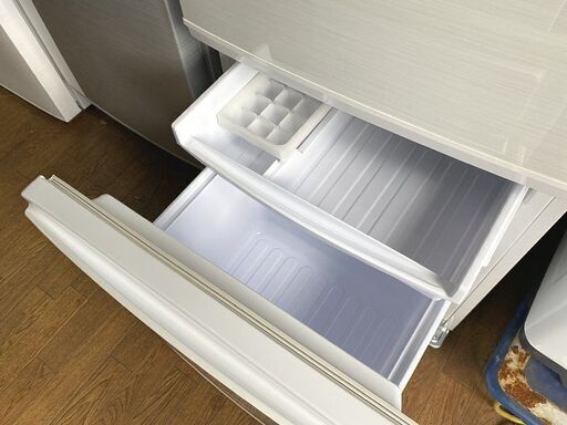 札幌限定□シャープ ノンフロン冷凍冷蔵庫 SJ-17X-W 167L 2013年製