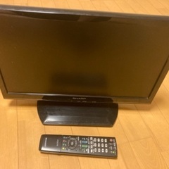 【ネット決済】SHARP 液晶カラーテレビ 19型