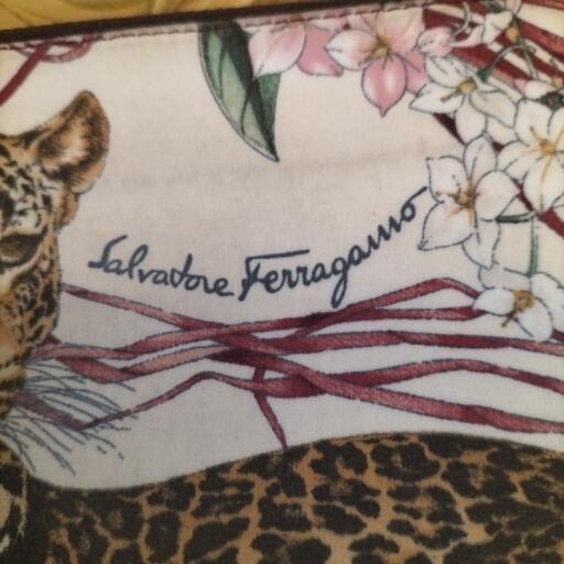 Salvatore Ferragamo 豹柄の長財布 SALVATORE FERRAGAMOサルバトーレ