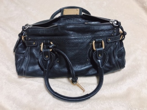Chloe レザーハンドバッグ