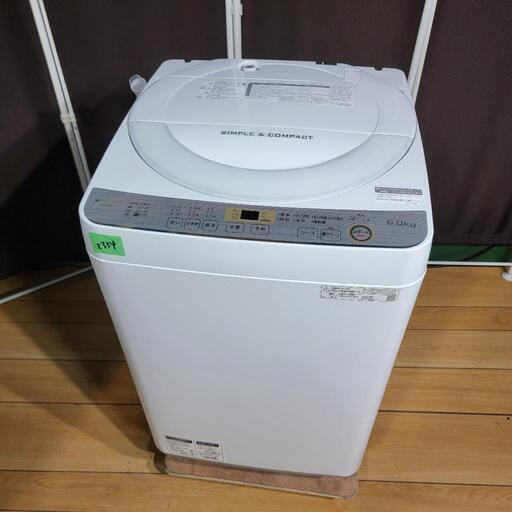 ‍♂️売約済み❌2334‼️設置まで無料‼️2019年製✨SHARP 6kg 全自動洗濯機