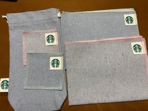 新品】ランチョンマット、コースター、ポーチ３点セット / Starbucks