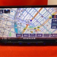 KENWOOD 彩速　MDV-D404BT 最新地図　新品パーツ多数のフルセット