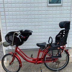 【引取限定】週末限定値下げ★子供乗せ自転車　3人乗り　非電動自転車　値段交渉可能 引取限定】週末限定値下げ☆子供乗せ自転車 3人乗り 非電動自転車 値段