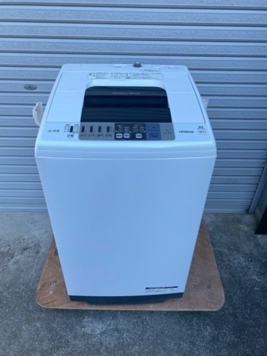 HITACHI   洗濯機　人気の7キロ　北九州　白い約束　2018
