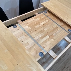 IKEA NORDEN ノールデン ダイニングテーブル　伸長　エクステンション