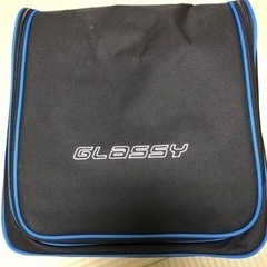 スノーボード　ブーツケース　黒（青ライン）GLASSY