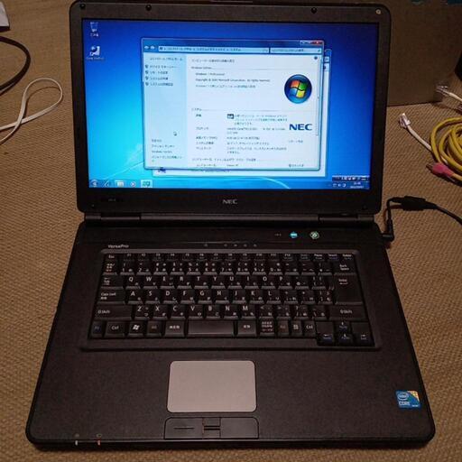 Windows７搭載、ノートパソコン