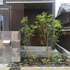 ご自宅のお庭、植木等、マンション内の庭園管理作業 - 京都市