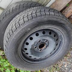 ホンダ純正ホイール　ブリザック付き２本　205/65R15