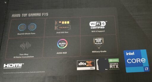10月14日締め切り。美品！ASUSゲーミングノートパソコン 2021年発売の