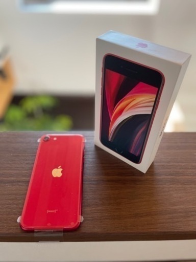 『値下げしました』　iPhone SE　第２世代　６４GB　赤　product red ＳＩＭフリー　☆未使用☆
