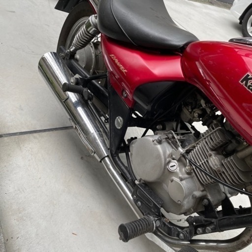 国産KH125A タイ川崎ではありません。国産です。