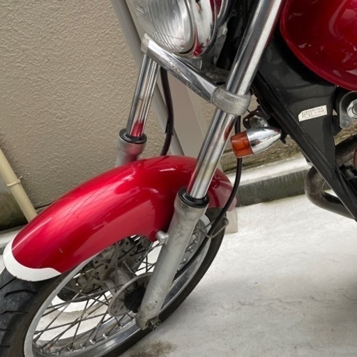 エリミネーター125 赤 リアキャリア付き 自賠責保険残あり