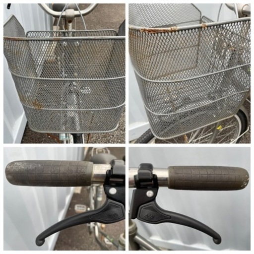 中古自転車 変速無し 26インチ （ノーマルライト） 軽整備済み 安い 防犯登録 町田市 麻生区 神奈川 077ky 中古自転車 変速無26インチノーマルLEDライト 軽整備済み 安い 防犯