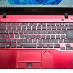 売却?富士通SH54/E軽量13.3インチ/i3第二世代/メモリ8GB/320GB/Win11/