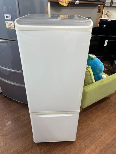 格安冷蔵庫!!　東芝　No.4740　冷蔵104L冷凍41L　145L　2005年製　GR-H15B(W) 【リサイクルショップどりーむ天保山店】