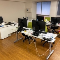 オフィス家具、オフィスPCセット出品