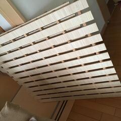 ほぼ新品　シングルベッド