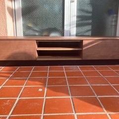 テレビ台　150cm TVボード　テレビボード　ダークブラウン　茶色　収納　リビング　1342