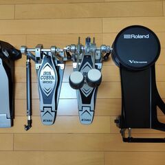ローランド Roland TD-17KV-S および追加アイテムセット（追加シンバル、モニタースピーカー、スツール、ツインペダル、ヘッドホン、マット、スティック、スティックケース）