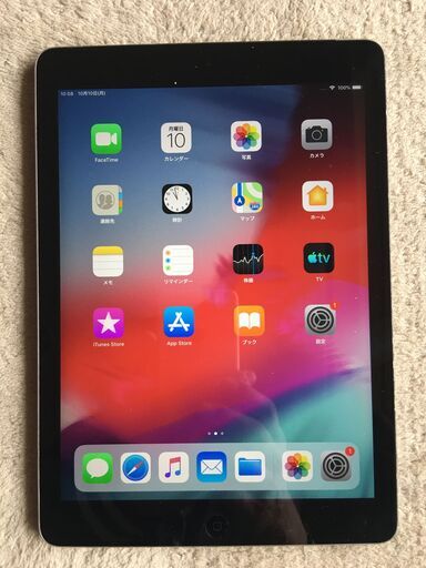 ipad air Wi-Fi+Cellular 16GB Softbank silverキズ無しきれいな美品