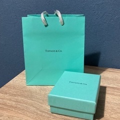Tiffany ティファニー 空ボックス＋紙袋 空き箱 ショッパー