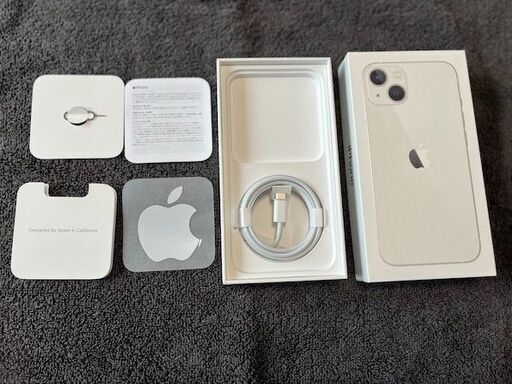 送料込】美品！iPhone13 スターライト SIMフリー 128GB iPhone 13 中古