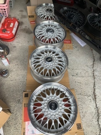 BBS RG pcd100 4穴 16インチ