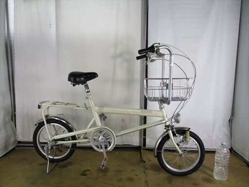 C276☆ 12000円☆ ミニベロ マルイシ NYPM アイボリー 3段変速【16 ...
