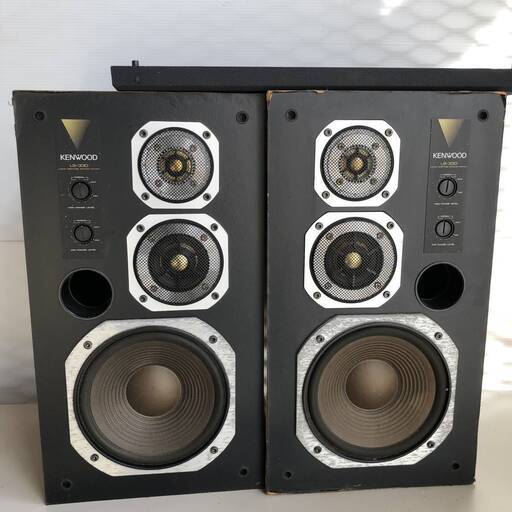 KENWOOD LS-330 3ウェイスピーカー Yahoo!オークション - KENWOOD LS-330 3way speaker ペア 【名機】3