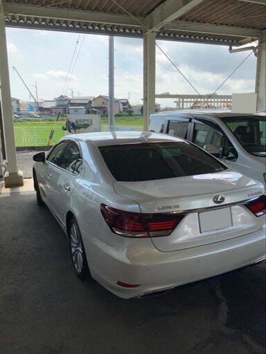 車検 距離15000キロ 極美車 節約 Ls600h 