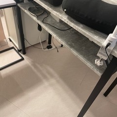 【美品✨10/15まで】ネイルテーブル💅ワークデスク💻コンセント付き