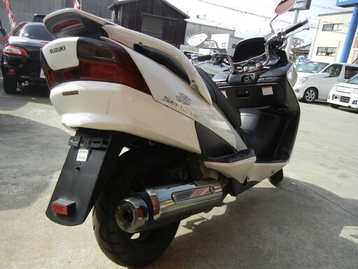 スズキ　スカイウェイブ400　ビッグスクーター　車検ナシ　21800㎞走行