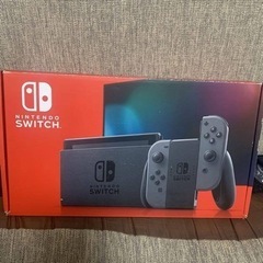 美品 Nintendo Switch 本体 グレー SDカード付