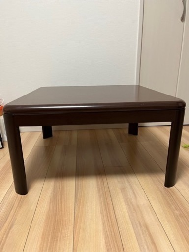 《中古》コタツ　テーブル　掛布、カバー付き