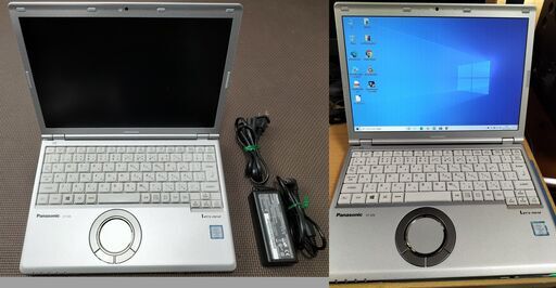 再値下げしました！パナソニック製Let's note SZ6（i5-7300U 2.6GHz、メモリー4GB、SSD 128GB、無線LAN、WEBカメラ、12.1型WUXGA)少し訳あり品はいかがでしょうか？