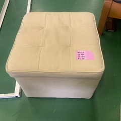 ★白★スツール★中収納になってます★椅子としても収納としても◎配...