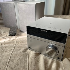 【ネット決済】SONY ミニコンポ　ホワイト