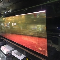 アクリル水槽、オーバーフロー水槽、大型水槽、240x 90x60