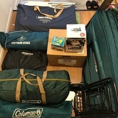 再値下げ☆キャンプ用品一式 13点 ☆引き取りに来られる方☆