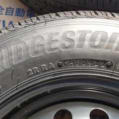 夏タイヤ 新品 新車外し ブリヂストン エコピア R710A 145/80R12 80/78N スチール 美品 4本セット