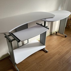 PC(ツインデスク)デスク売ります　※取りに来ていただける方
