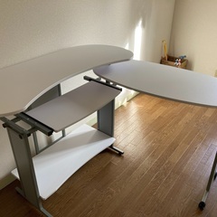 PC(ツインデスク)デスク売ります　※取りに来ていただける方