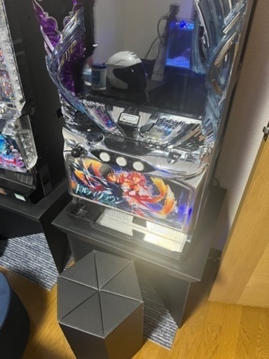 パチスロ ギルティクラウン 不要機 家庭用電源 台座付き 引き取り限定 パチスロ ギルティクラウン コイン不要機 家庭用電源 台座付き