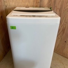 ★6     2018年製洗濯機