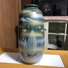 花瓶　名門　九谷焼