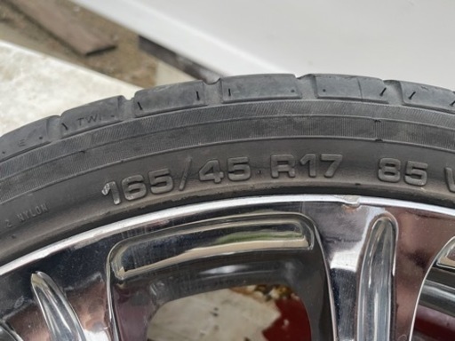 軽自動車用17インチアルミホイール