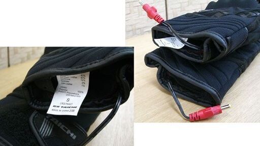 TAICHI バイク用電熱グローブ RST642 e-HEAT ステルス ショート